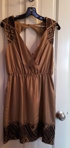Cynthia Vincent Silk Dress
